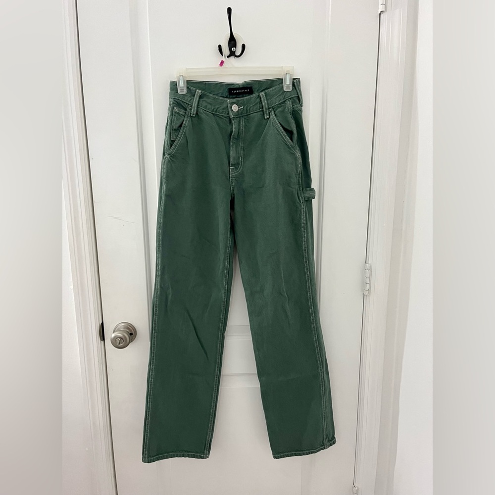 90s super high-rise baggy carpenter jeans